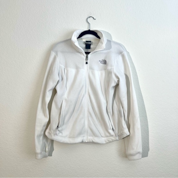 The North Face Soft White Fleece Jacket - Picture 1 of 3
